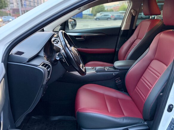 2020 Lexus NX 300 I Рестайлинг, белый, 3130000 рублей - вид 12