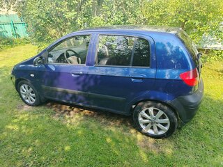 2008 Hyundai Getz I Рестайлинг, синий, 400000 рублей, вид 4