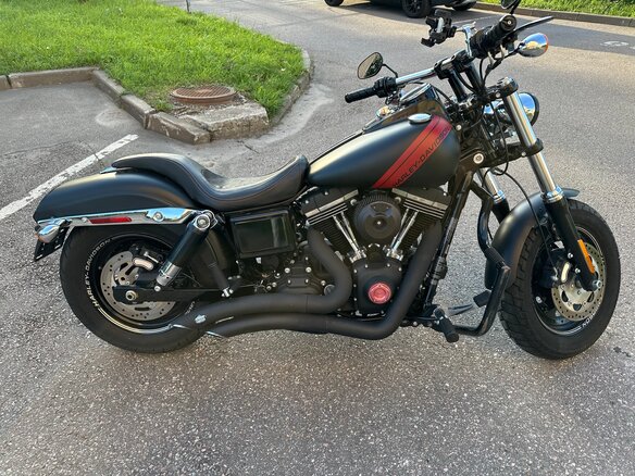 2016 Harley-Davidson Fat Bob, чёрный, 920000 рублей - вид 6
