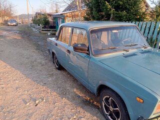 2005 Lada (ВАЗ) 2107, голубой, 110000 рублей, вид 2