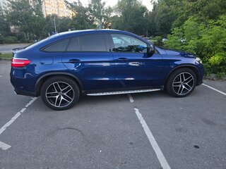2017 Mercedes-Benz GLE Coupe 350 d I (C292), синий, 4000000 рублей, вид 4
