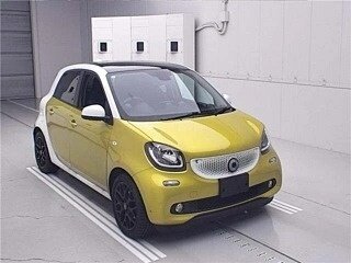 2017 Smart Forfour II, жёлтый, 680000 рублей, вид 1