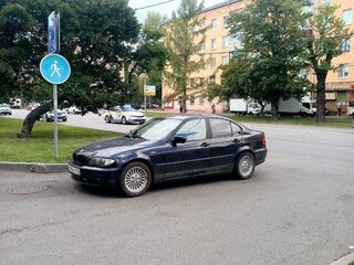 2002 BMW 3 серии N42 316i IV (E46) Рестайлинг, чёрный, 520000 рублей, вид 4