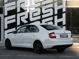 2014 Skoda Rapid I, белый, 998100 рублей, вид 2