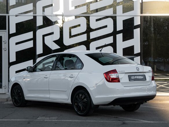 2014 Skoda Rapid I, белый, 955000 рублей - вид 1