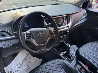 2017 Hyundai Solaris II, серебристый, 1170000 рублей, вид 3
