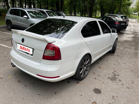2009 Skoda Octavia RS II Рестайлинг, белый - вид 7