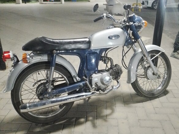 2002 Honda Benly, серебристый, 99000 рублей - вид 2