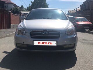 2006 Hyundai Verna II, серебристый, 450000 рублей, вид 2