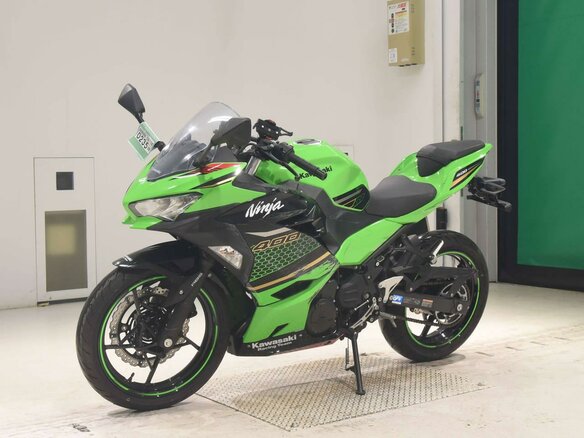 2019 Kawasaki Ninja 400, зелёный, 599000 рублей - вид 3