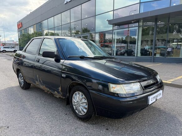 2005 Lada (ВАЗ) 2110, чёрный - вид 1