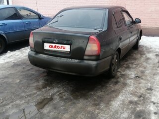 2006 Hyundai Accent ТагАЗ II, чёрный, 220000 рублей, вид 2