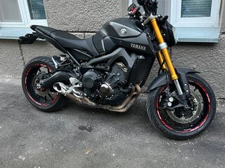 2014 Yamaha MT-09 (FZ-09), серый, 600000 рублей, вид 1