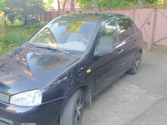2009 Lada (ВАЗ) Kalina I, синий, 335000 рублей