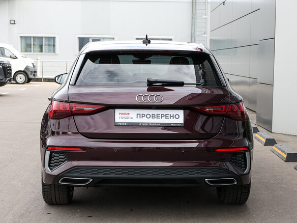 2021 Audi A3 Sportback 35 TFSI IV (8Y), фиолетовый, 2498000 рублей - вид 5