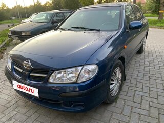 2001 Nissan Almera II (N16), синий, 145000 рублей, вид 1