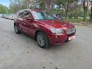 2013 BMW X3 30d xDrive II (F25), красный, 1950000 рублей, вид 3