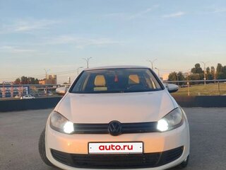 2012 Volkswagen Golf VI, белый, 850000 рублей, вид 1