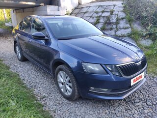 2017 Skoda Octavia III (A7) Рестайлинг, синий, 1225000 рублей, вид 2