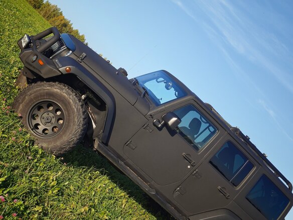 2014 Jeep Wrangler III (JK), чёрный, 4150000 рублей - вид 20