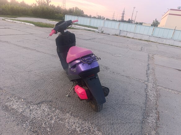 1998 Honda Dio, фиолетовый, 30000 рублей - вид 4