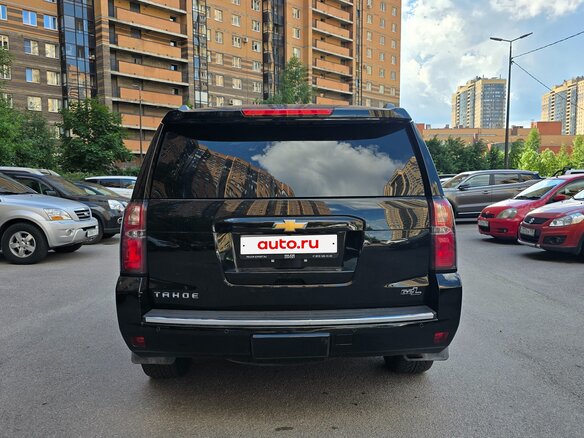 2016 Chevrolet Tahoe IV, чёрный, 3350000 рублей - вид 5