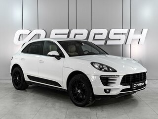 2017 Porsche Macan I, белый, 3220000 рублей, вид 1