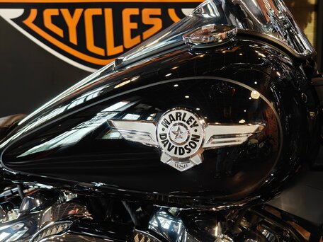 2021 Harley-Davidson Fat Boy, чёрный, 2499000 рублей, вид 3