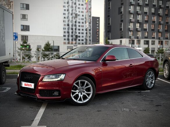 2008 Audi A5 I (8T), пурпурный