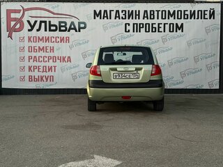 2007 Hyundai Getz I Рестайлинг, зелёный, 600000 рублей, вид 5