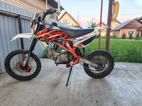 2023 Kayo Basic TT125, оранжевый, 55000 рублей, вид 3
