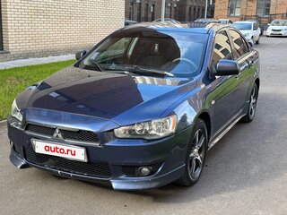 2007 Mitsubishi Lancer X, синий, 598000 рублей, вид 1