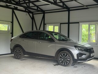 2025 Lada (ВАЗ) Vesta Cross I Рестайлинг (NG), серебристый, 1827555 рублей, вид 4