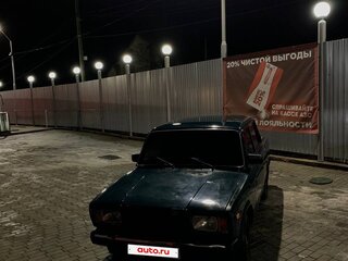 1999 Lada (ВАЗ) 2107, синий, 100000 рублей, вид 2