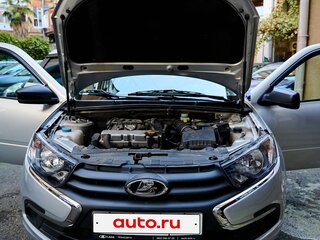 2022 Lada (ВАЗ) Granta I Рестайлинг, серебристый, 750000 рублей, вид 2