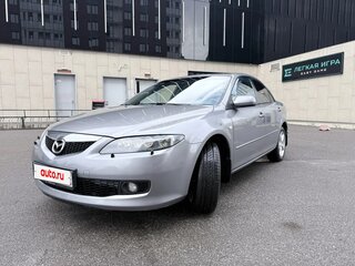 2006 Mazda 6 I (GG) Рестайлинг, серый, 450000 рублей, вид 4