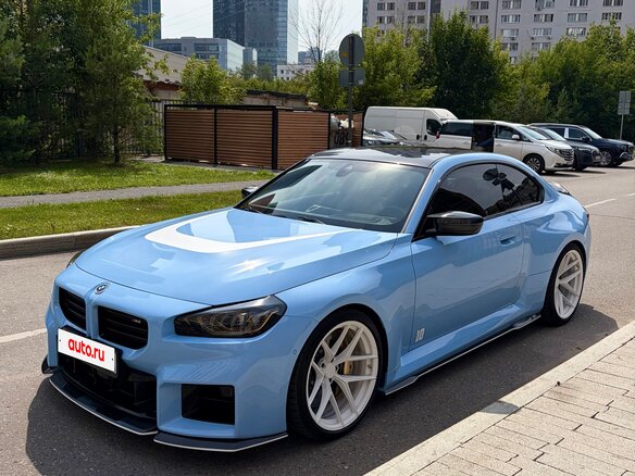 2023 BMW M2 G87, синий