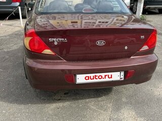 2008 Kia Spectra I Рестайлинг 2, красный, 240000 рублей, вид 3