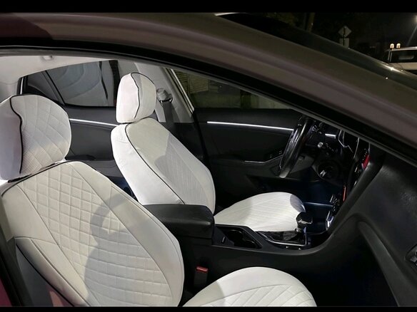 2014 Kia Optima III Рестайлинг, белый - вид 7