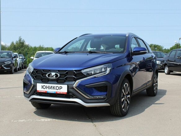 2026 Lada (ВАЗ) Vesta SW Cross I Рестайлинг (NG), синий