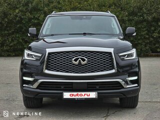 2018 Infiniti QX80 I Рестайлинг 2, чёрный, 3490000 рублей, вид 3