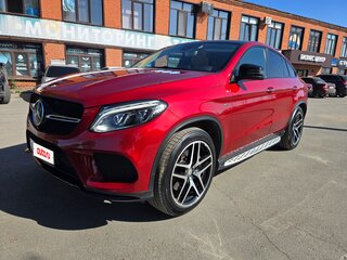 2016 Mercedes-Benz GLE 450 AMG I (W166), красный, 4200000 рублей, вид 1