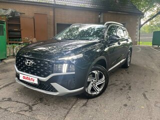 2023 Hyundai Santa Fe IV Рестайлинг, чёрный, 3700000 рублей, вид 2