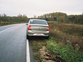 2012 Renault Logan I Рестайлинг, бежевый, 590000 рублей, вид 3