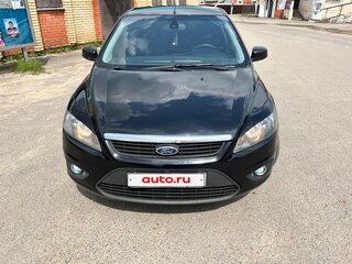 2009 Ford Focus II Рестайлинг, чёрный, 600000 рублей, вид 2