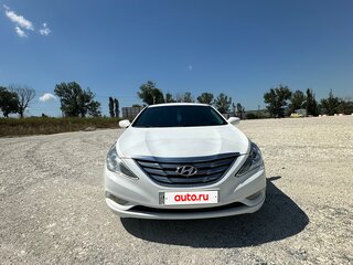 2011 Hyundai Sonata VI (YF), белый, 1100000 рублей, вид 3