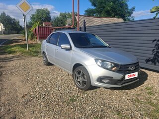 2019 Lada (ВАЗ) Granta I Рестайлинг, серебристый, 630000 рублей, вид 2