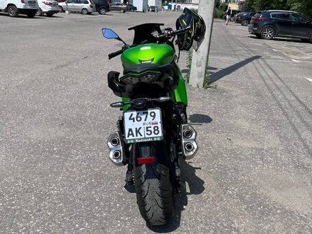 2015 Kawasaki Z 1000SX, зелёный, 850000 рублей, вид 4