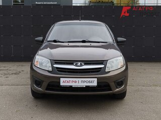 2017 Lada (ВАЗ) Granta I, коричневый, 745000 рублей, вид 2