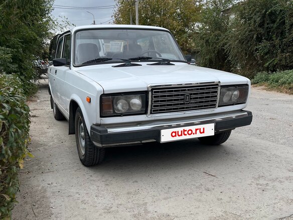 2007 Lada (ВАЗ) 2107, белый, 200000 рублей - вид 1